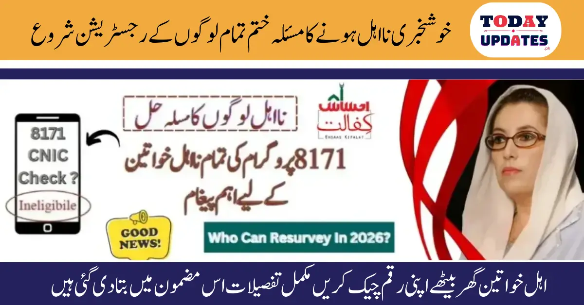 Ehsaas Program 8171 Check by CNIC: November 2024 Payment Dates & Eligibility Details