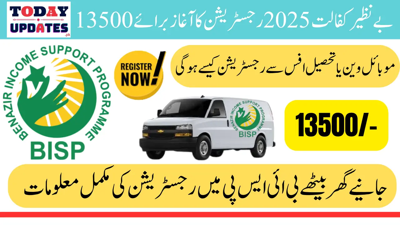 Benazir Kafalat 2025 Registration