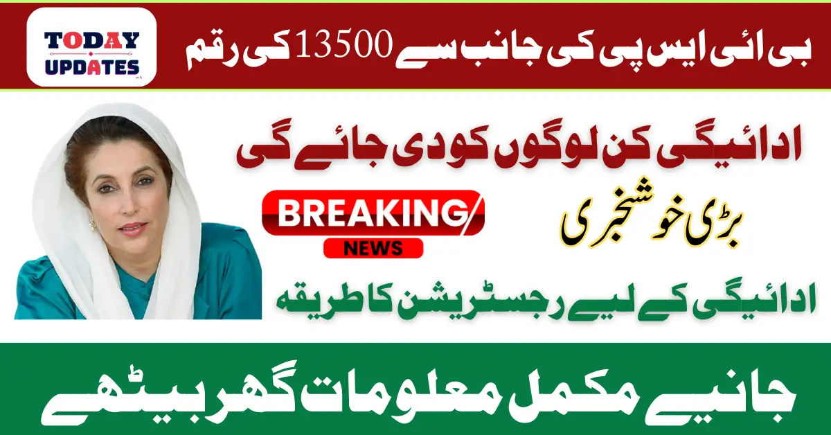 Benazir Kafalat January 2025 Payment 13500 How To Avail This Opportunity